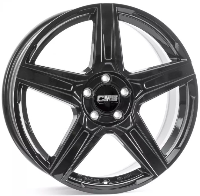 CMS WHEELS C34 ZWART GLANZEND 4250314140664